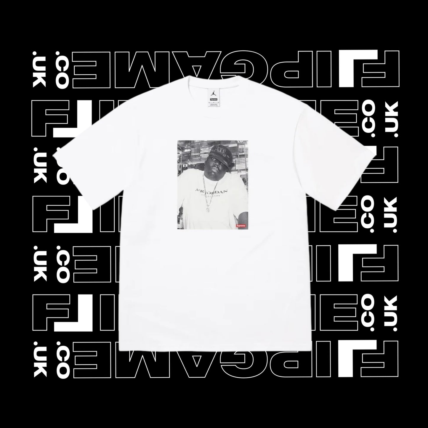 Supreme x Jordan x Biggie T-Shirt