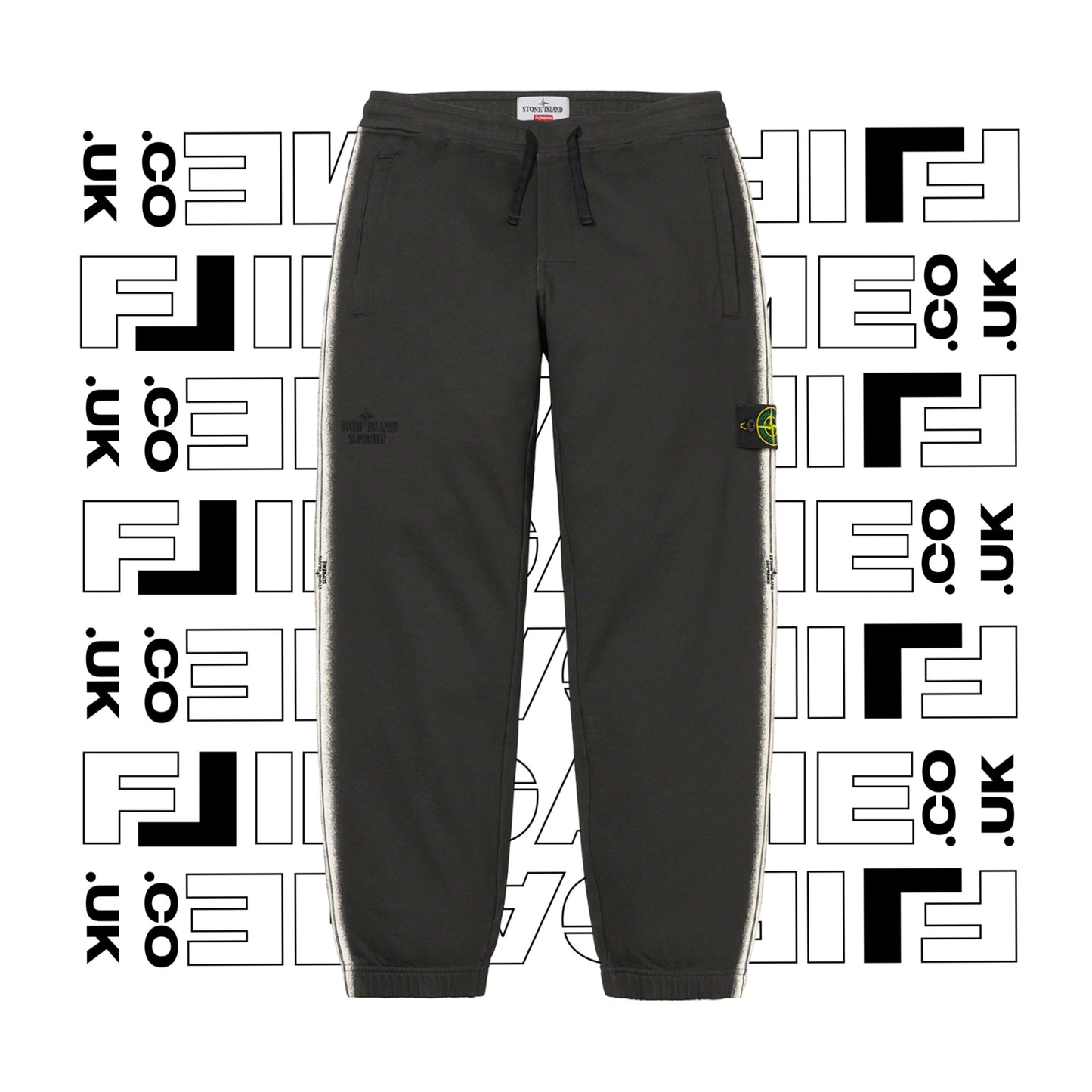 Stone Island x Supreme Stripe Sweatpants